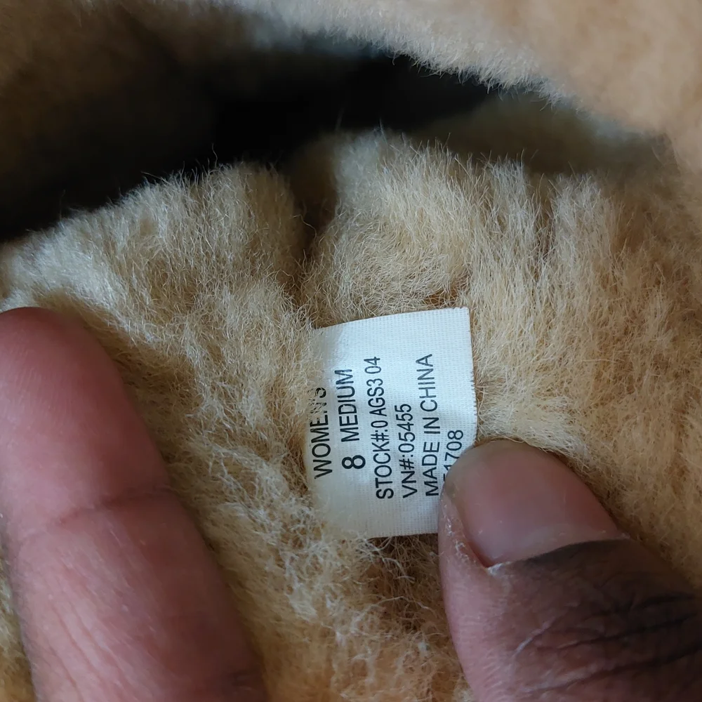 L.L. Bean Tan Suede Winter Boots